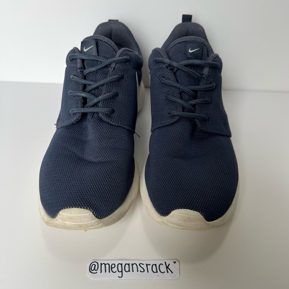 Navy Blue Nike Roshe Run - Picture 3 of 8